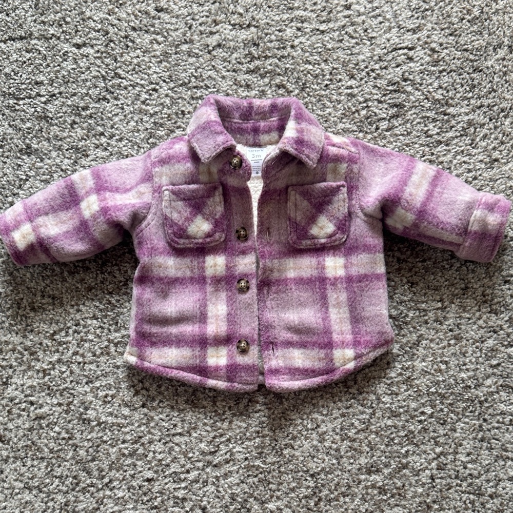 Baby Plaid Jacket